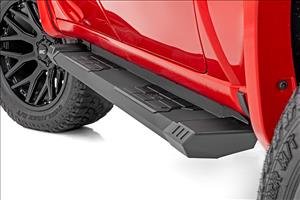 HD2 Aluminum Running Boards Crewmax Cab Toyota Tundra 2WD/4WD (2007-2021) Rough Country
