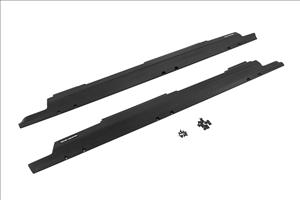 Trail Cladding Rocker Sill Plates Jeep Wrangler Unlimited 2WD/4WD (07-18) Rough Country