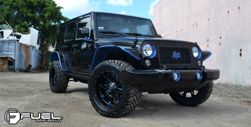 Jeep Wrangler Fuel 1-Piece Wheels Hostage - D531