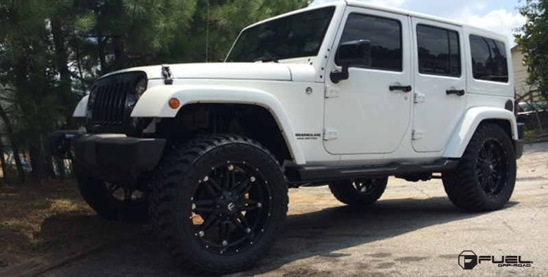 Jeep Wrangler Fuel 1-Piece Wheels Hostage - D531