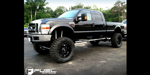 Ford F-350 Fuel 1-Piece Wheels Hostage - D531