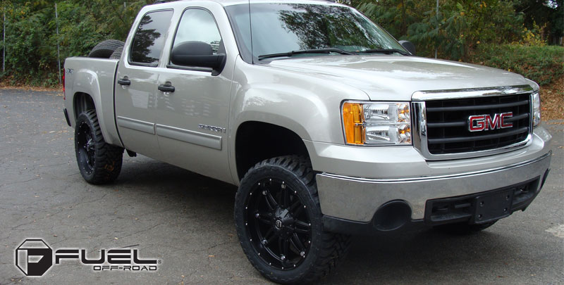 GMC Sierra 1500 Fuel 1-Piece Wheels Hostage - D531