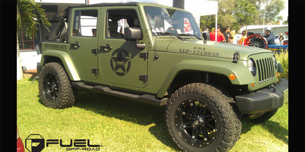 Jeep Wrangler Fuel 1-Piece Wheels Hostage - D531