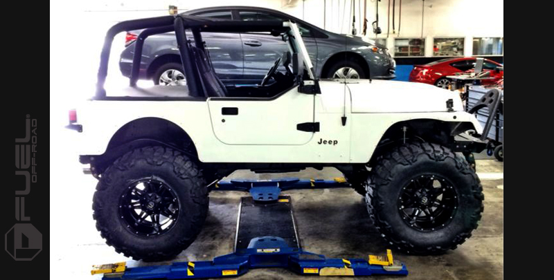 Jeep Wrangler Fuel 1-Piece Wheels Hostage - D531