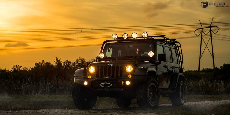 Jeep Wrangler Fuel 1-Piece Wheels Anza - D557