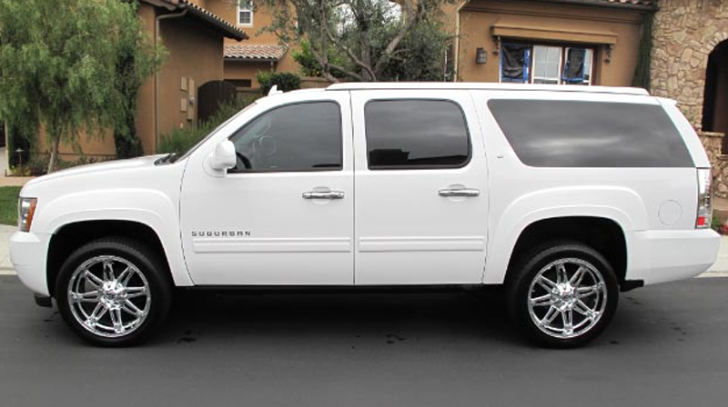 Chevrolet Suburban Fuel 1-Piece Wheels Hostage - D530