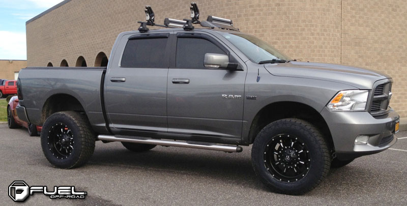 Dodge RAM 1500 Fuel 1-Piece Wheels Krank - D517