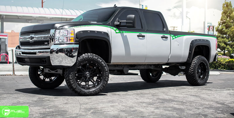 Chevrolet Silverado 2500 HD Fuel 1-Piece Wheels Hostage - D531