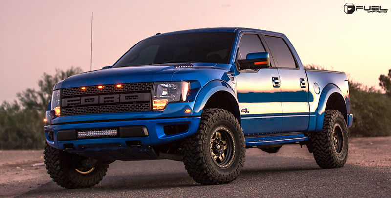 Ford F-150 Raptor Fuel 1-Piece Wheels Anza - D558