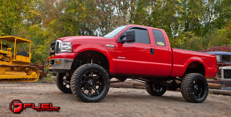 Ford F-350 Fuel 1-Piece Wheels Hostage - D531