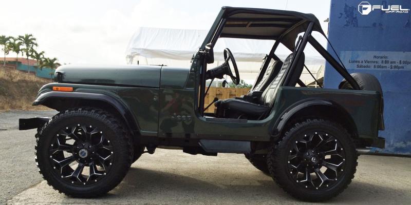 Jeep Wrangler Fuel 1-Piece Wheels Assault - D546