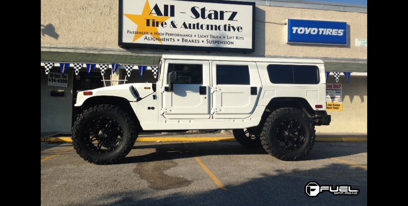 Hummer H1 Fuel 1-Piece Wheels Hostage - D531