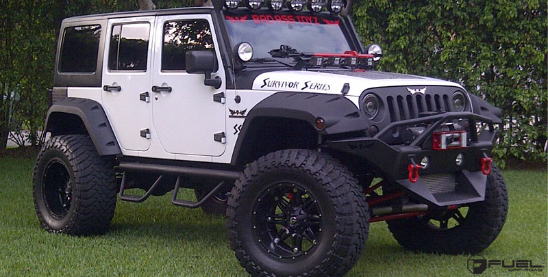 Jeep Wrangler Fuel 1-Piece Wheels Hostage - D531