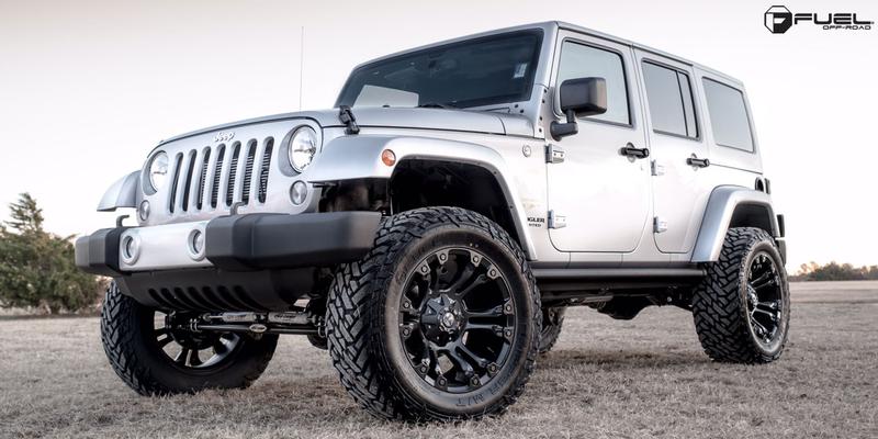 Jeep Wrangler Fuel 1-Piece Wheels Vapor - D560