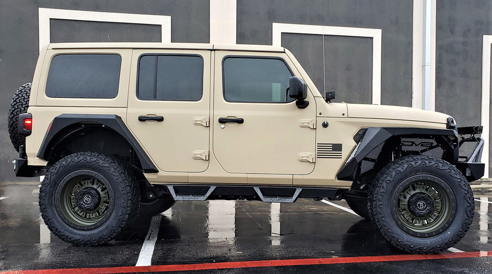Jeep Wrangler Black Rhino Abrams