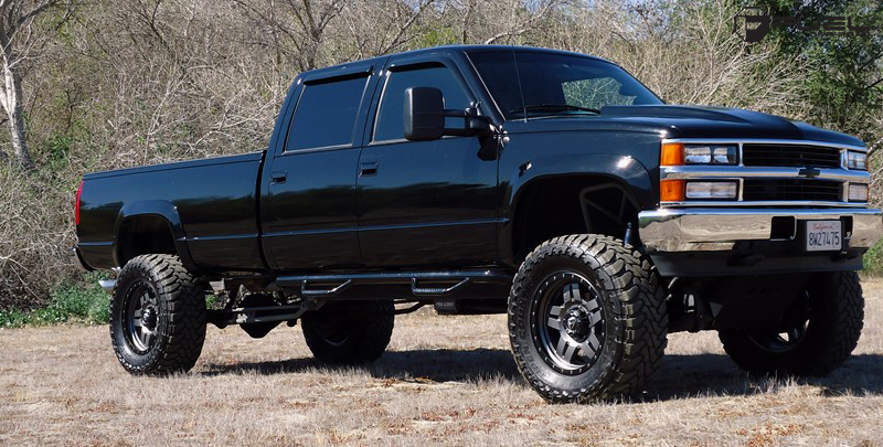 Chevrolet Silverado 2500 HD Fuel 1-Piece Wheels Anza - D558
