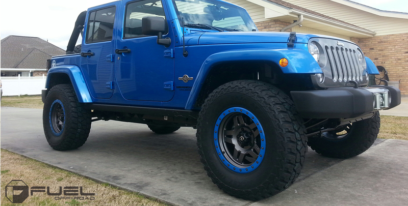 Jeep Wrangler Fuel 1-Piece Wheels Anza - D558
