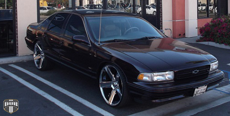 Chevrolet Impala DUB 1-Piece Baller - S115 (Old School Cap)