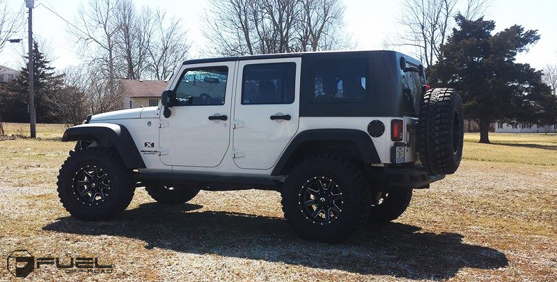 Jeep Wrangler Fuel 1-Piece Wheels Maverick - D538