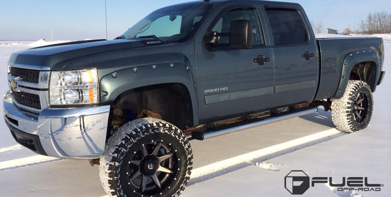 Chevrolet Silverado 2500 Fuel 2-Piece Wheels Rampage - D238