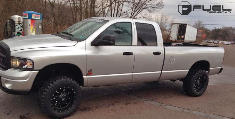 Dodge Ram 2500 Fuel 1-Piece Wheels Krank - D517