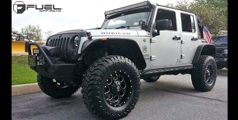 Jeep Rubicon Fuel 1-Piece Wheels Revolver - D525