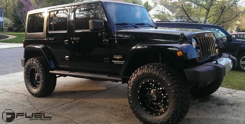 Jeep Sahara Fuel 1-Piece Wheels Krank - D517