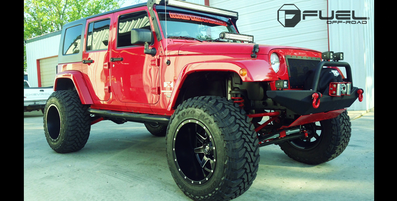 Jeep Wrangler Fuel 1-Piece Wheels Maverick - D538