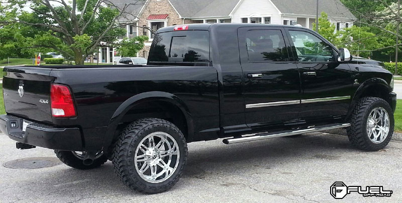 Dodge Ram 2500 Fuel 1-Piece Wheels Hostage - D530