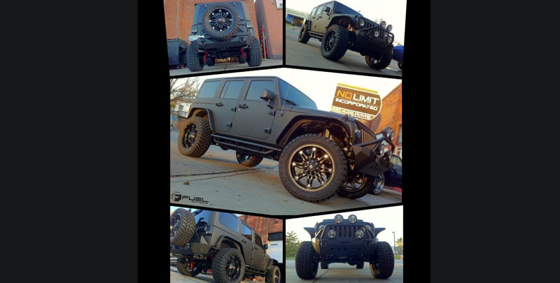 Jeep Wrangler Fuel 1-Piece Wheels Hostage - D531