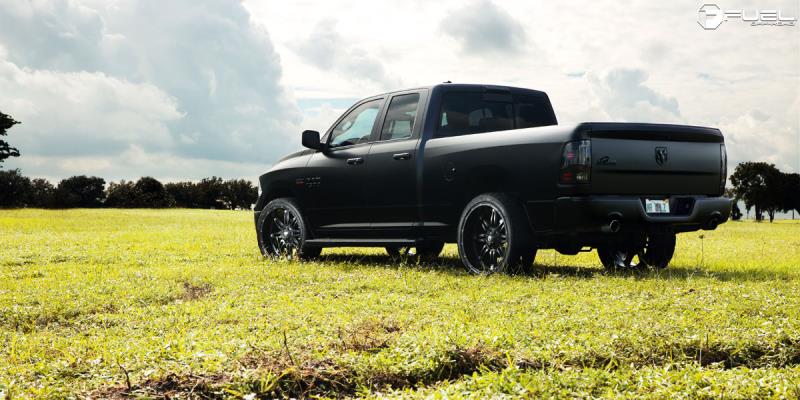 Dodge Ram 1500 Fuel 1-Piece Wheels Hostage - D531