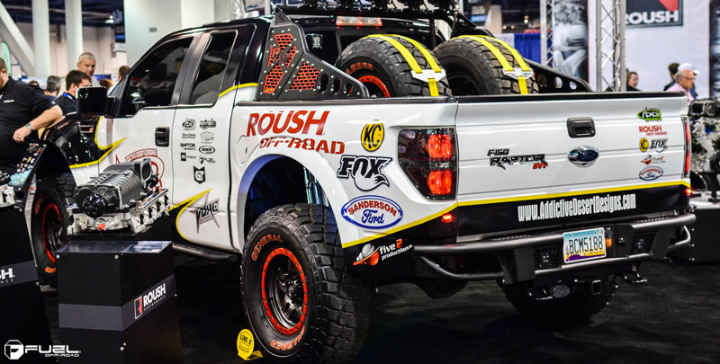 Ford F-150 Raptor Fuel 1-Piece Wheels Anza - D558