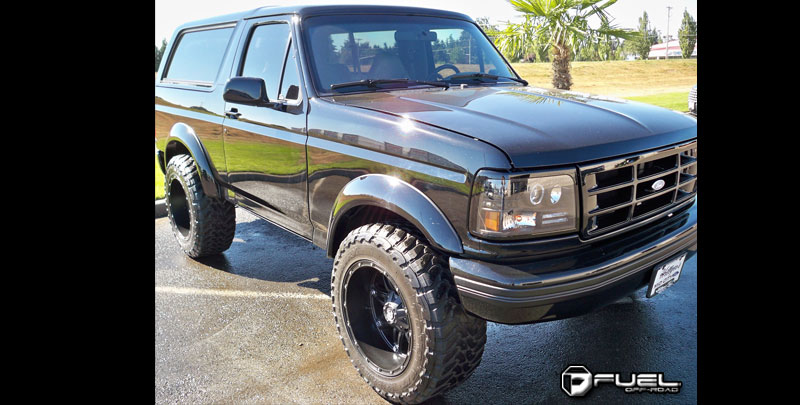 Ford Bronco Fuel 1-Piece Wheels Hostage - D531