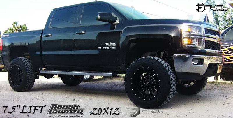 Chevrolet Silverado 1500 Fuel 1-Piece Wheels Krank - D517
