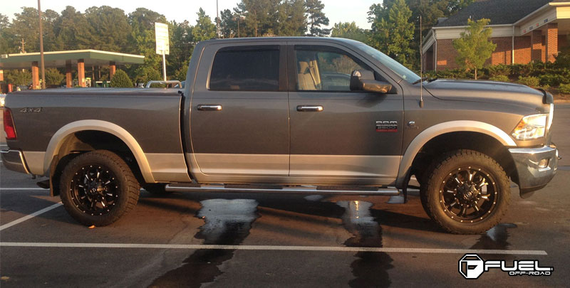 Dodge Ram 2500 Fuel 1-Piece Wheels Krank - D517