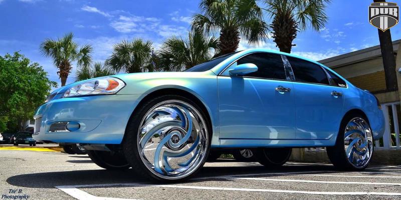 Chevrolet Impala DUB Spinners Hurricayne - S733