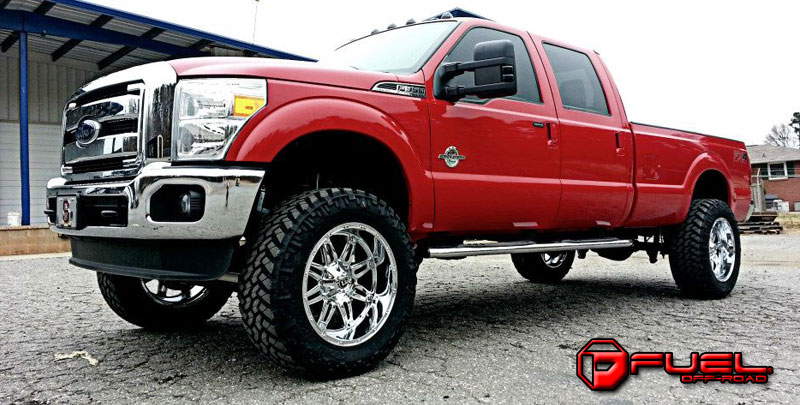 Ford F-350 Fuel 1-Piece Wheels Hostage - D530