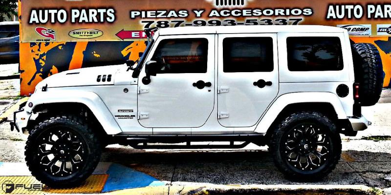 Jeep Wrangler Fuel 1-Piece Wheels Assault - D546