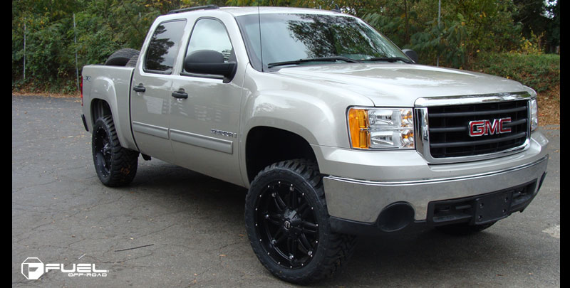 GMC Sierra 1500 Fuel 1-Piece Wheels Hostage - D531