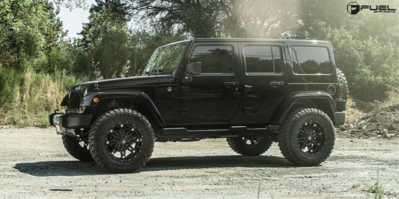 Jeep Wrangler Fuel 1-Piece Wheels Hostage - D531