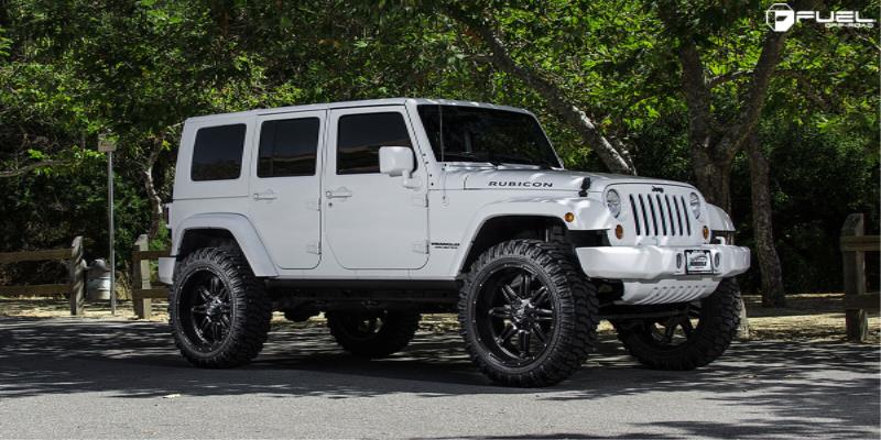 Jeep Rubicon Fuel 1-Piece Wheels Hostage - D531