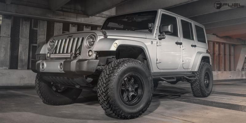 Jeep Wrangler Fuel 1-Piece Wheels JM2 - D572