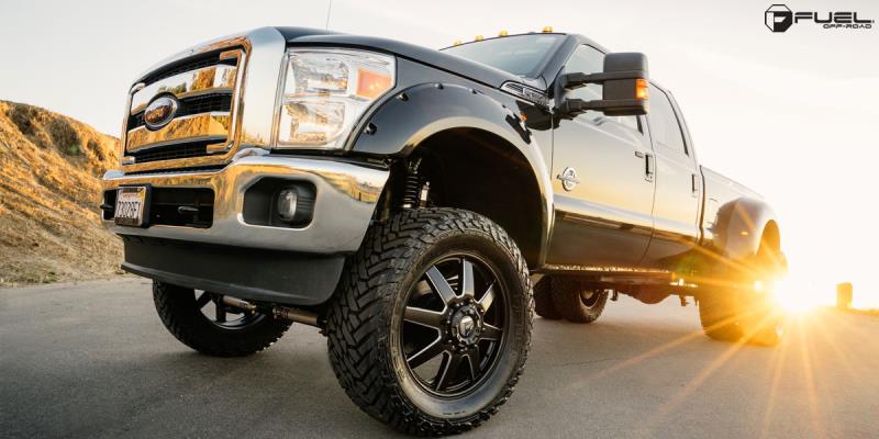 Ford F-350 Dually Fuel Dually Wheels Maverick Dually Front - D538 8 Lug