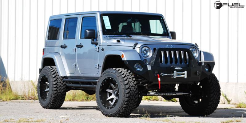 Jeep Wrangler Fuel 2-Piece Wheels Rampage - D238