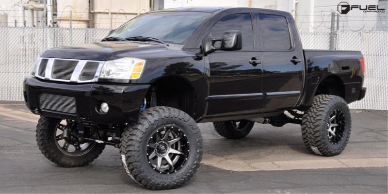 Nissan Titan Fuel 2-Piece Wheels Rampage - D238