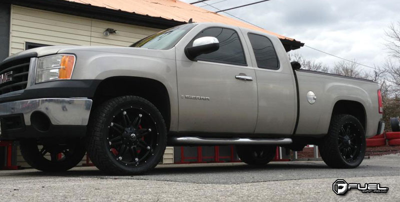 GMC Sierra 1500 Fuel 1-Piece Wheels Hostage - D531