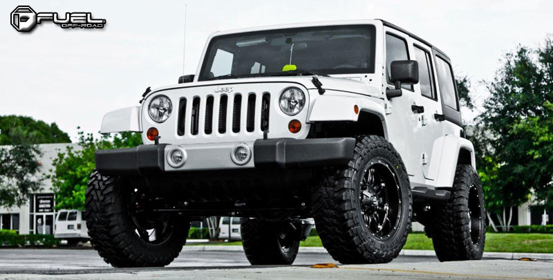 Jeep Wrangler Fuel 1-Piece Wheels Hostage - D531