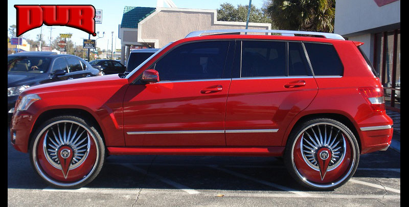 Mercedes-Benz GLK350 DUB Skirts S602-Azzmacka