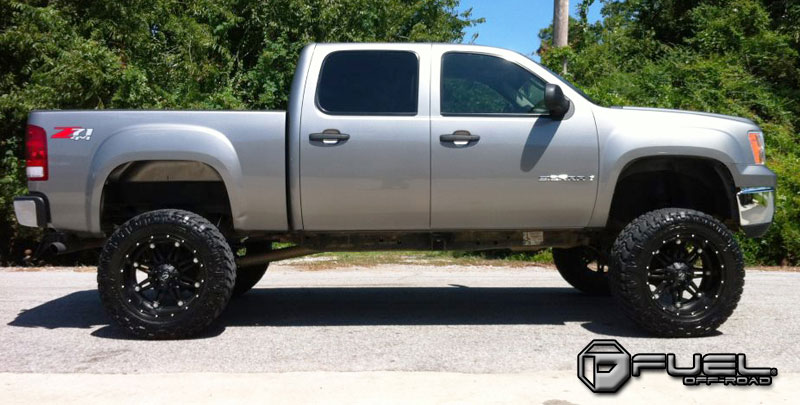 GMC Sierra 1500 Fuel 1-Piece Wheels Hostage - D531