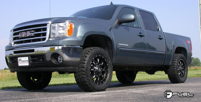 GMC Sierra 1500 Fuel 1-Piece Wheels Krank - D517